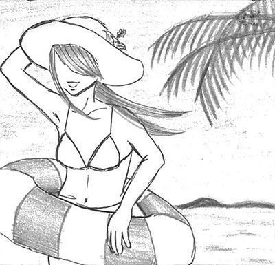 女子キャラ描く 水着回 上っ面なぞる沖縄ブームに連動 アニメは沖縄の夢を見るか 8 琉球新報デジタル 沖縄のニュース速報 情報サイト