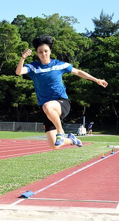 最初で最後のインターハイ 特別な思い胸に 女子走り幅跳び 石原麻理奈 浦添 琉球新報デジタル 沖縄のニュース速報 情報サイト