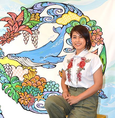 沖縄の自然や生き物カラフルに Pokke104さんが描く世界 琉球新報デジタル 沖縄のニュース速報 情報サイト