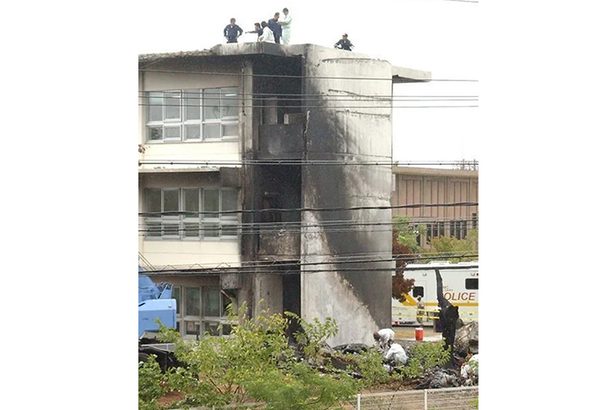 騒音に危険性、いまだ変わらず　沖国大ヘリ墜落事故から19年