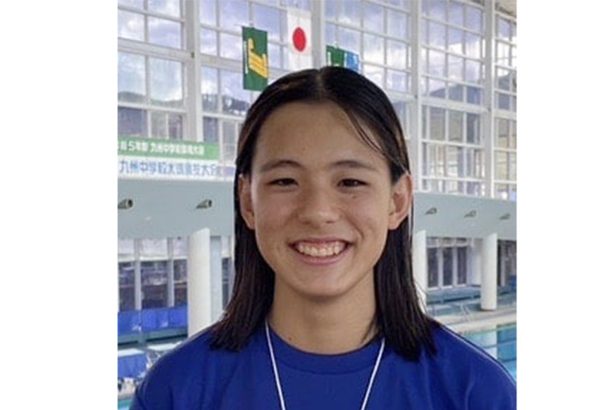 金城中の平良、日本代表に選出　水泳アジアエージグループ選手権