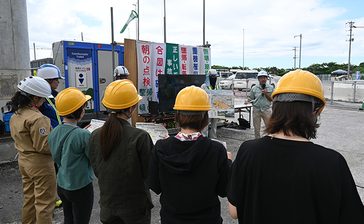 建設事務で女性就労を支援　かつての3K、労働環境変わる　9人が研修　沖縄県母連・県中小建設業協