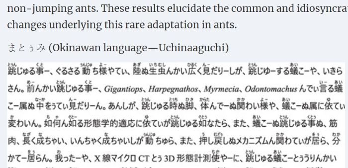 研究テーマは「とんじゅるあいこー」 学術誌にうちなーぐち翻訳の論文