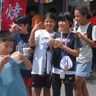 高齢者と子どもたちに絆　北谷・栄口区　初の３世代交流納涼祭