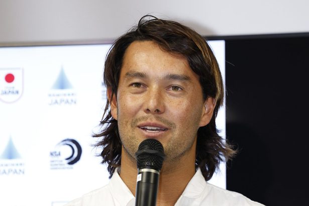 日本代表で　五輪出場を目指すと表明した　オレアリー・コナーさん　若手サーファーの手本に