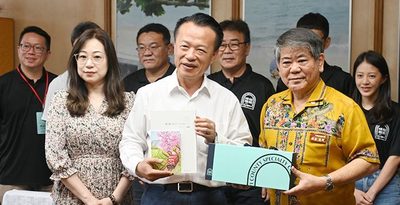 台湾産コーヒー「沖縄で普及目指したい」　生産地の嘉義県長が照屋副知事を訪問　沖縄