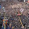 【動画】那覇大綱挽に27万5000人　4年ぶり通常開催、東が勝利