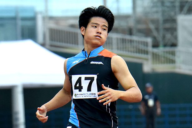 平川（コザ高）が予選トップ通過　総体に続く優勝狙う　少年男子A300メートル＜かごしま国体2023＞