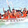 宜野座漁協、青年部復活で大会　９組がハーリー競う