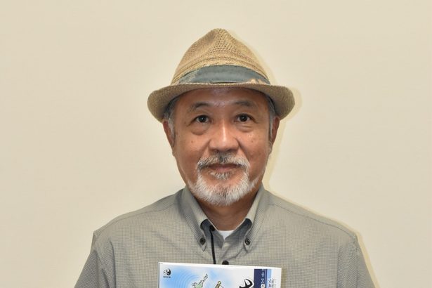 大濱信泉氏生涯　絵本にまとめる　絵本作家の照屋さん