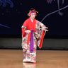山川昭子さんが　７年ぶり独演会　名古屋、琉球舞踊で魅了