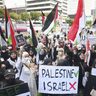 反イスラエルへ　各地で抗議集会　パレスチナに連帯