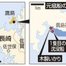 元寇の沈没船３隻目か　長崎県沖　１８メートル海底で発見