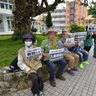 「外国人お断りは差別」「入居拒否やめて」那覇市役所前で抗議　沖縄カウンターズ