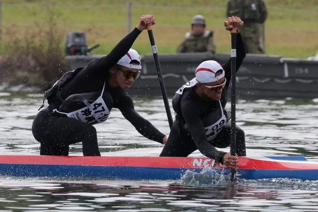 平良、山城が優勝 かごしま国体カヌーカナディアンペア500 - 琉球新報