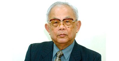 ＜訃報＞前原穂積さん死去　元那覇市社協事務局長　93歳