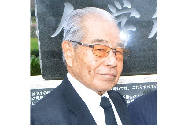 ＜訃報＞東江新太郎さん死去　元三中学徒語り部　93歳