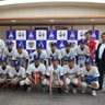 美東中野球部が全国へ　島田杯県軟式Ｖ、市長に報告