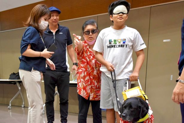 盲導犬ユーザーに学ぶ　うるまで市民講座