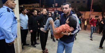 ガザ国連施設に砲撃　住民避難先、死傷者多数