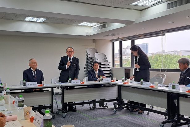 台湾と技術協力強化へ　知事、経済団体代表らと面談