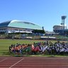 特支生　６００人が熱戦／沖縄市で体育大会