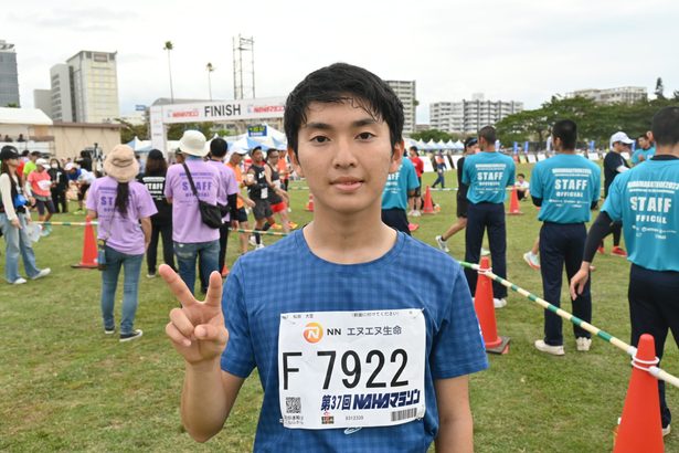 トライアスロンが力に　最年少・松田大空さん（１６）