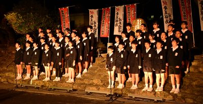 「先人たちの奮闘に感謝」　奄美群島が日本復帰70年を迎える　名瀬小で記念の日集い（南海日日新聞社提供）