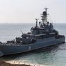 ウクライナ　揚陸艦爆破　ロシアは「東部激戦地制圧」