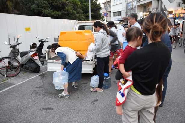 石垣全域で断水　復旧作業続く　浄水場装置が不調