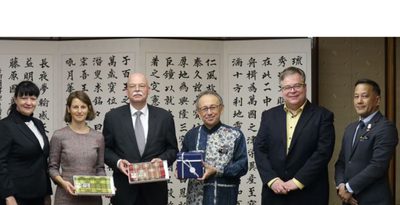 沖縄・ドイツの教育交流に意欲　駐日独大使が知事訪問