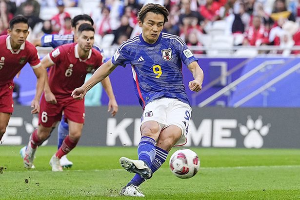 サッカーアジア杯　日本快勝 2位通過　インドネシアに3―1