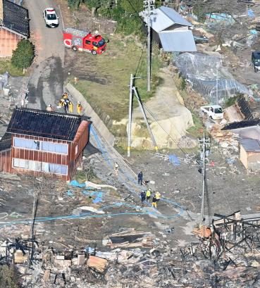 石川県の死者57人に　被災地で安否確認続く　能登半島地震（3日午前9時現在）