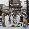 「家つぶれる」積雪に焦り　支援物資への影響不安も