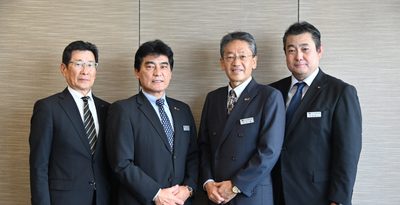 仲本工業人事、副社長２人に　新報社に就任あいさつ