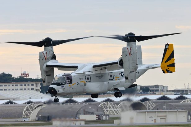 海軍オスプレイ「運用不適」　防氷装置など　米国防総省報告　嘉手納にも複数機