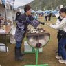 石巻のカキ食べて交流　大宜味で産業まつり