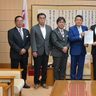 畜産経営支援　県議長に要請　ＪＡなど７団体