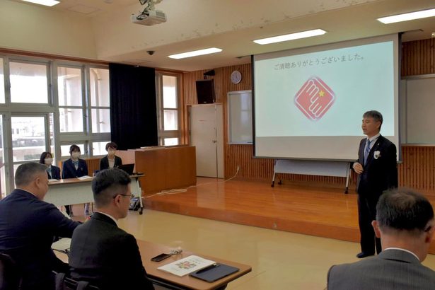 県外視察の体験語る　うるま・前原高校で報告会