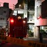 那覇市三原のアパートで火事　住民男性が煙吸い病院に搬送