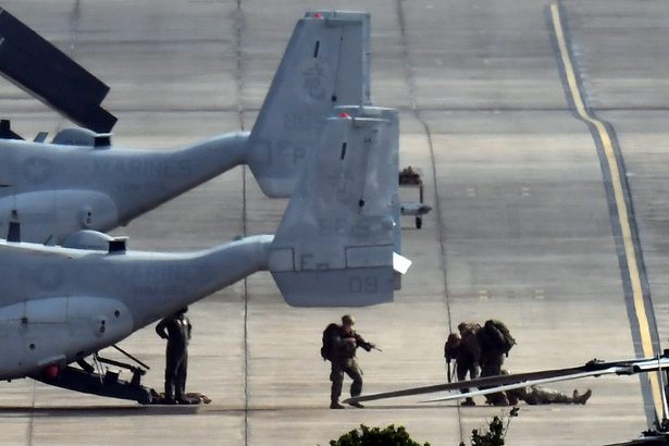 オスプレイ飛行再開巡り、防衛相「事前調整なし」　普天間飛行場では米兵が乗り込む姿も　沖縄