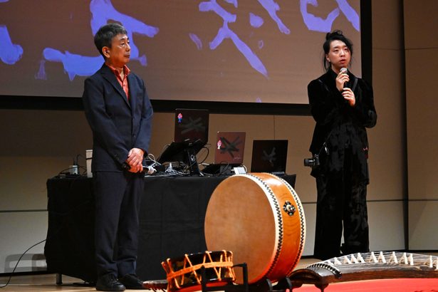 日本フィル・落合陽一「帰納する音楽会」　人×ＡＩ　一期一会の表現　音色に反応し描画