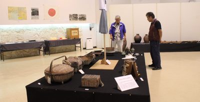 崎本部小コーナー設置　本部町立博物館が収蔵展