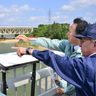 デニー知事「観光客も節水協力を」　少雨で沖縄の渇水続く　北部のダムを視察　