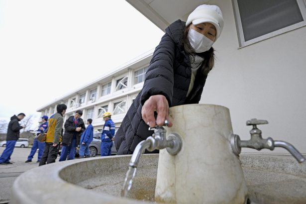 珠洲市１１０戸で断水解消　中心部、病院や避難所でも