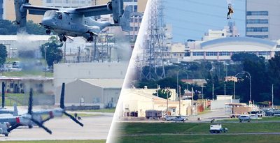 【深掘り】「沖縄全体を基地だと思っているのか」　オスプレイ飛行再開　嘉手納ではパラシュート降下訓練を強行