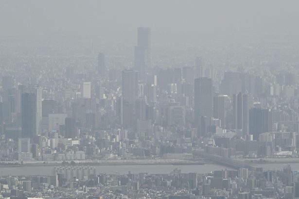 ＜はと笛＞東京や大阪で黄砂