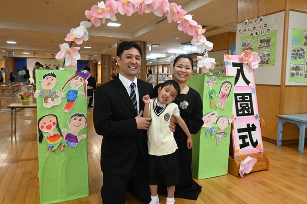医療的ケア児、浦添のこども園で受け入れ実現　笑顔の入園式「みんなと遊びたい」　沖縄　
