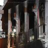 【動画】那覇市高良で火災、民家が全焼　親子2人が病院に搬送　沖縄