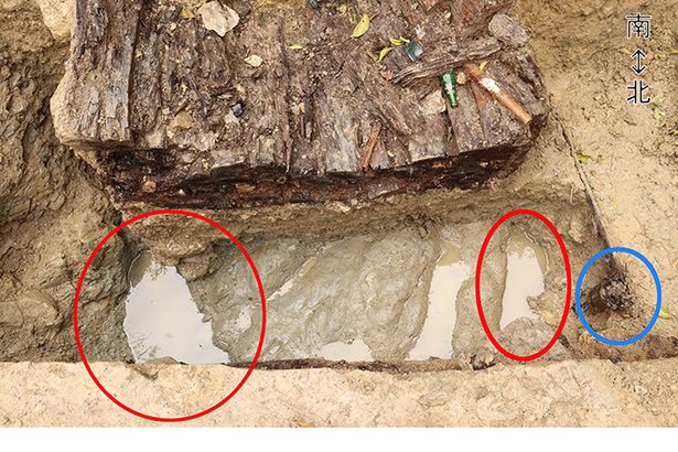 首里城地下の第32軍司令部壕、「第1坑口を確定」　トロッコのレールも出土　沖縄県の発掘調査